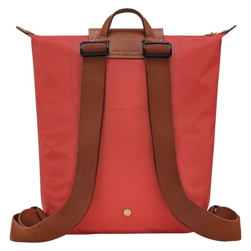 Men Longchamp Le Pliage Original M Backpack Pink | Thailand-415KHJIVD