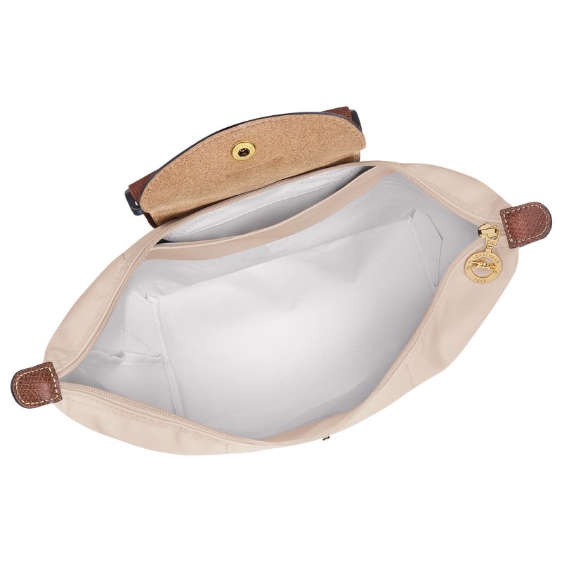 Men Longchamp Le Pliage Original M Backpack Beige | Thailand-395BVXSME