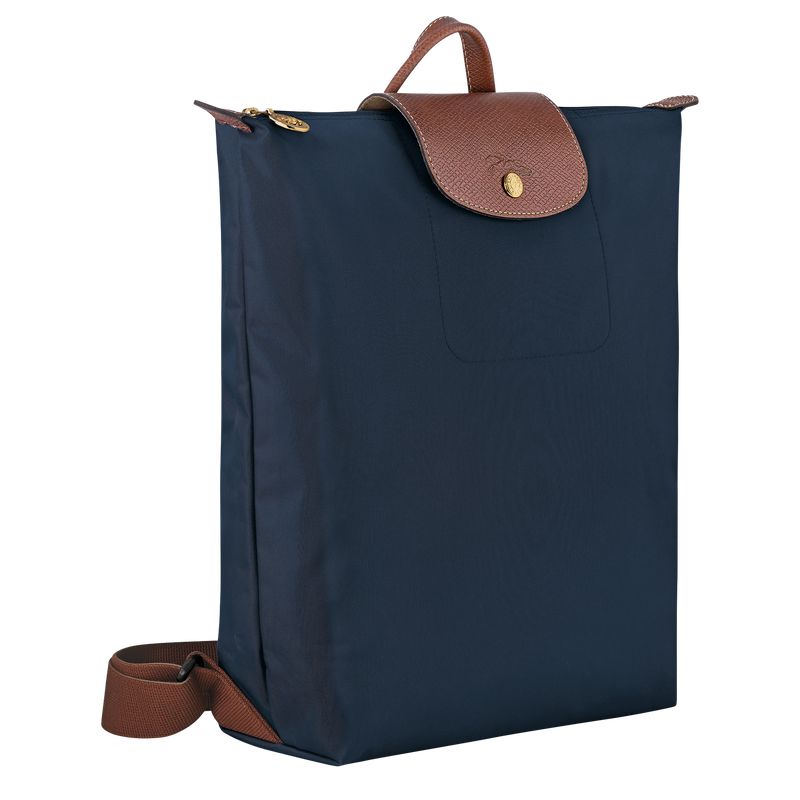 Men Longchamp Le Pliage Original M Backpack Navy | Thailand-071XNGRVT
