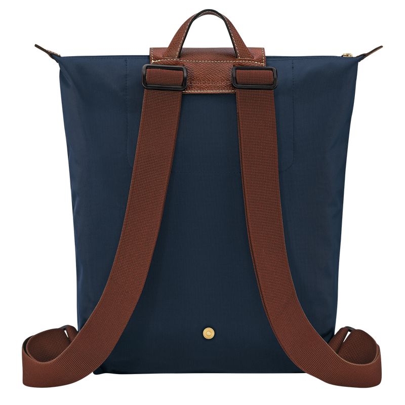 Men Longchamp Le Pliage Original M Backpack Navy | Thailand-071XNGRVT