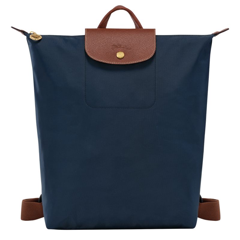 Men Longchamp Le Pliage Original M Backpack Navy | Thailand-071XNGRVT