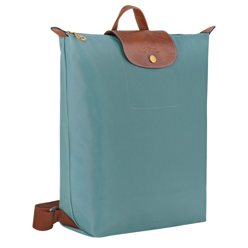 Men Longchamp Le Pliage Original M Backpack Blue | Thailand-394XNCDSM