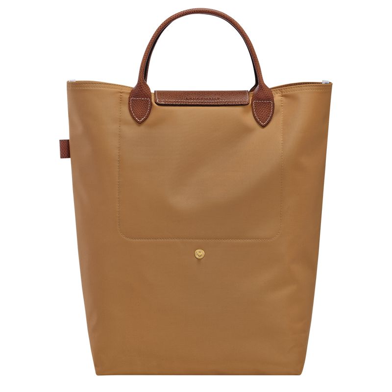 Men Longchamp Le Pliage Original M Tote Bag Brown | Thailand-632IVBFZQ