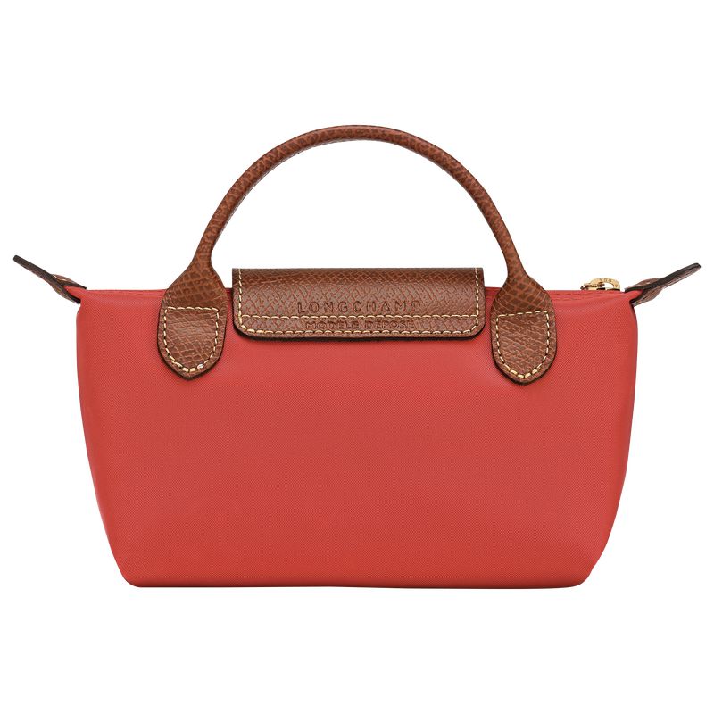 Men Longchamp Le Pliage Original With Handle Pouch Pink | Thailand-736BNXKEM
