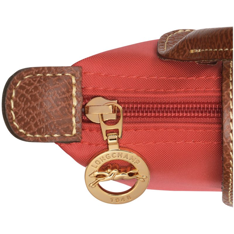 Men Longchamp Le Pliage Original With Handle Pouch Pink | Thailand-736BNXKEM