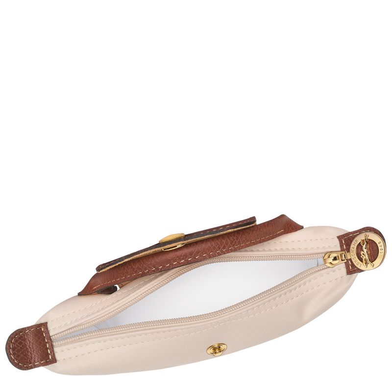 Men Longchamp Le Pliage Original With Handle Pouch Beige | Thailand-901TKZSLB