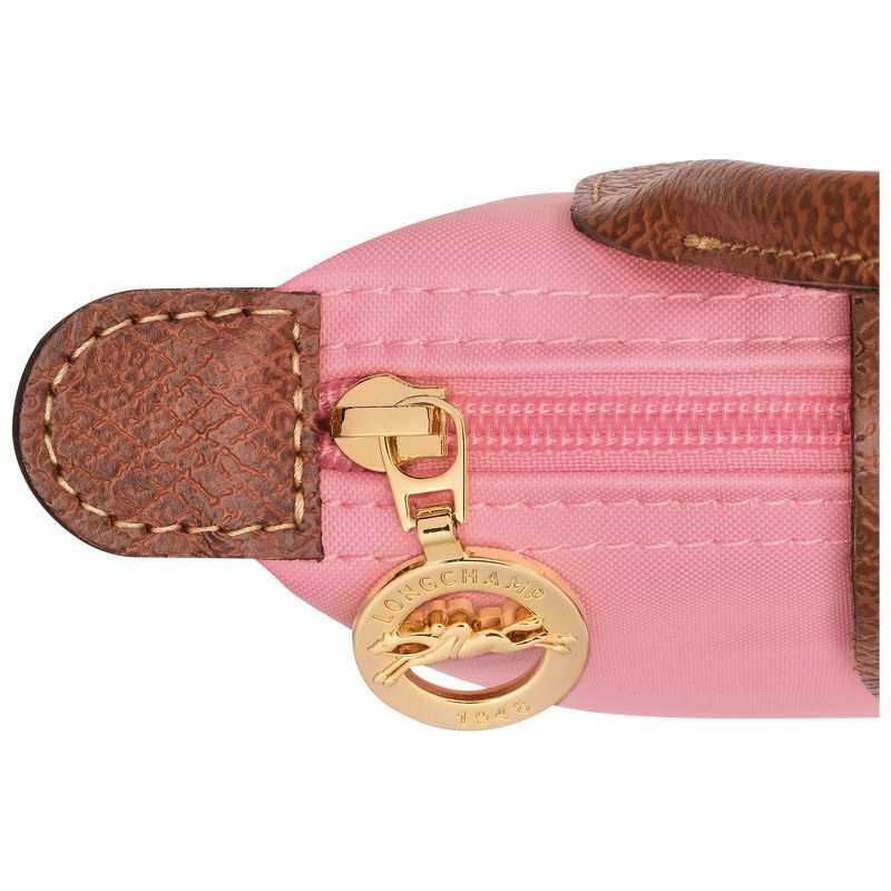 Men Longchamp Le Pliage Original With Handle Pouch Pink | Thailand-185IAPQMW