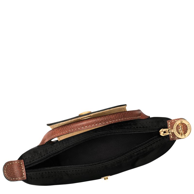 Men Longchamp Le Pliage Original With Handle Pouch Black | Thailand-948ACJTOZ