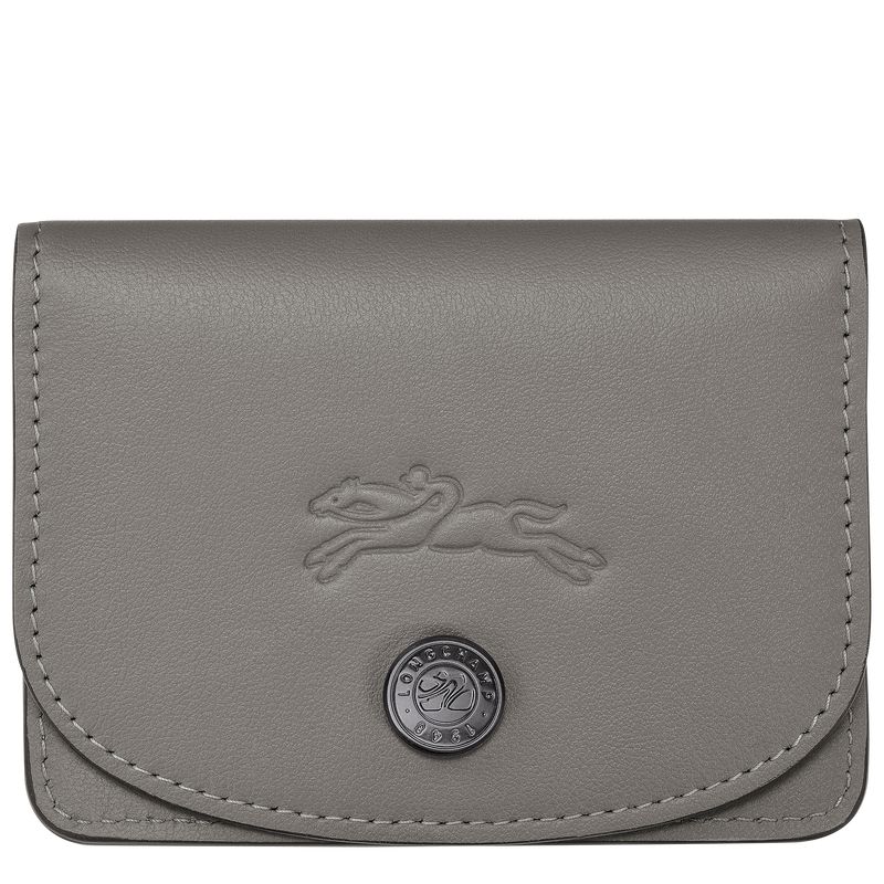 Men Longchamp Le Pliage Xtra Card Holder Beige | Thailand-953OKFIRE