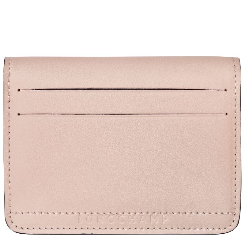 Men Longchamp Le Pliage Xtra Card Holder Beige | Thailand-562KYDUCQ