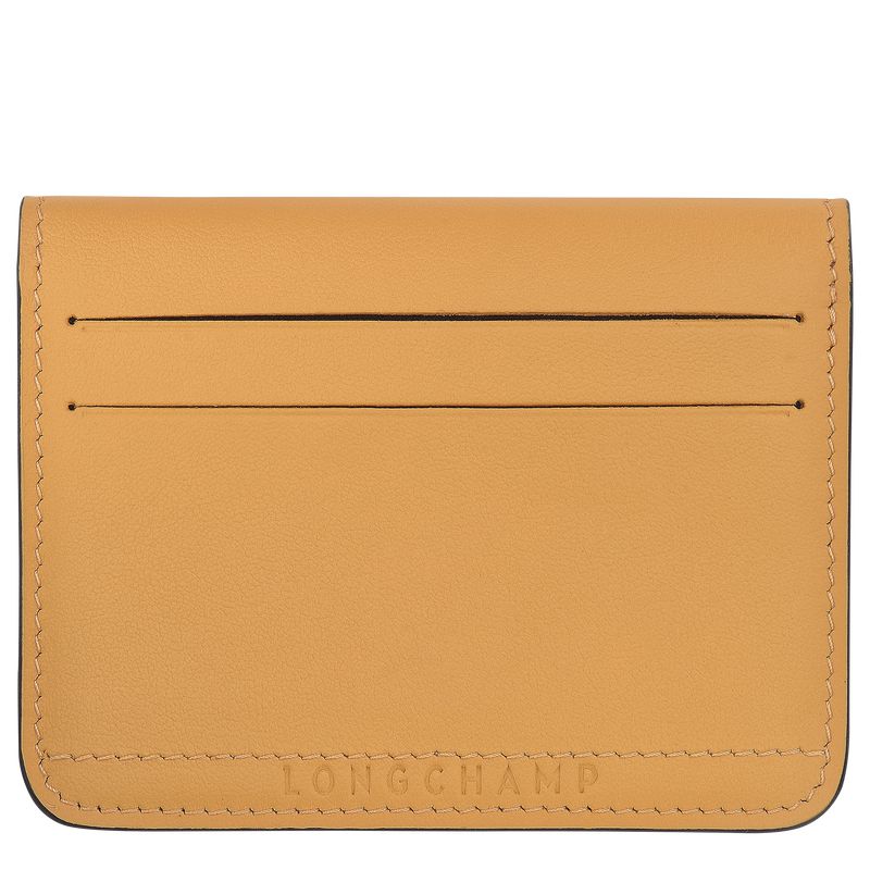 Men Longchamp Le Pliage Xtra Card Holder Orange | Thailand-819CTLUMD