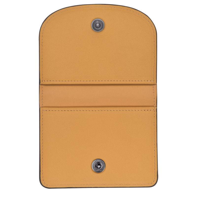 Men Longchamp Le Pliage Xtra Card Holder Orange | Thailand-819CTLUMD