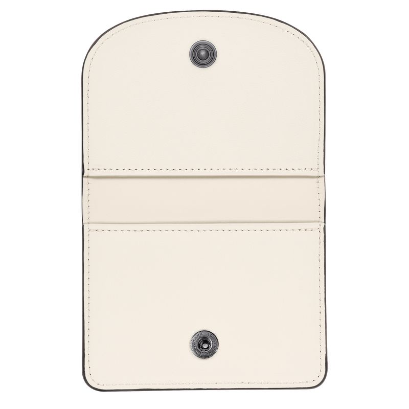 Men Longchamp Le Pliage Xtra Card Holder Cream | Thailand-175GEUHOA