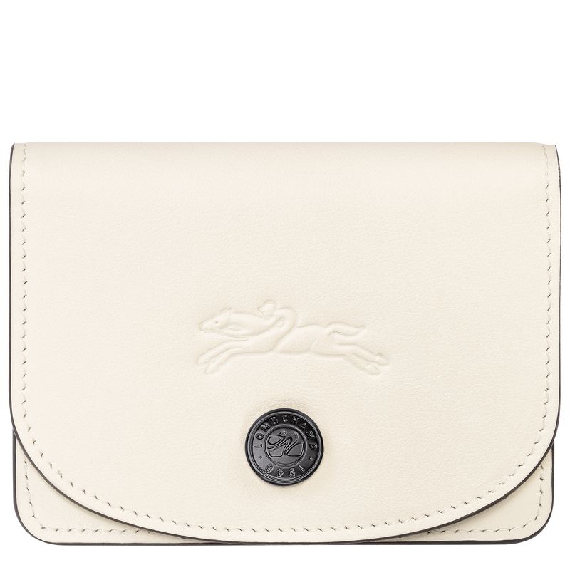Men Longchamp Le Pliage Xtra Card Holder Cream | Thailand-175GEUHOA