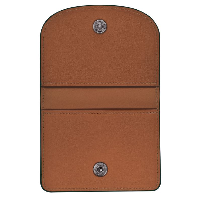 Men Longchamp Le Pliage Xtra Card Holder Brown | Thailand-658UJPSFV