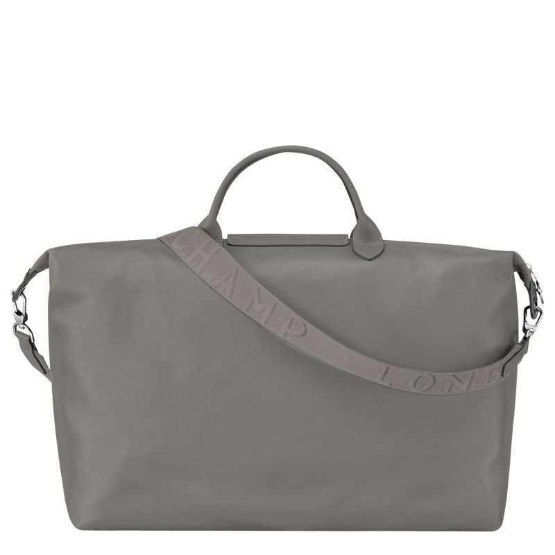 Men Longchamp Le Pliage Xtra L Travel Bag Dark Grey | Thailand-843NLDIYG