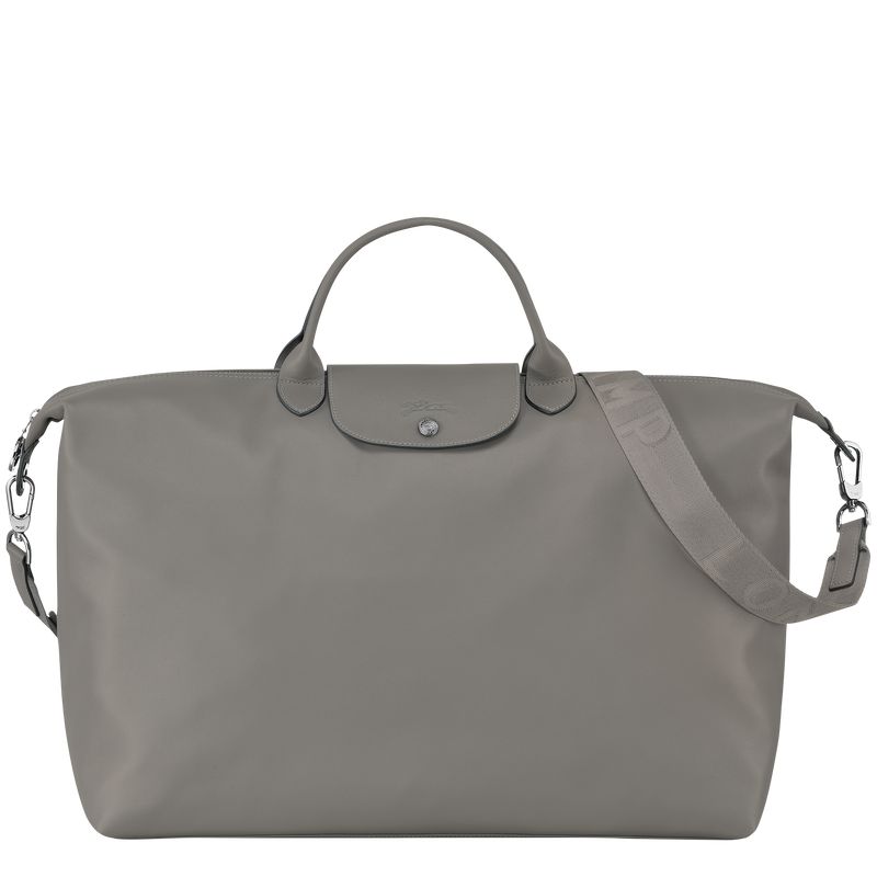 Men Longchamp Le Pliage Xtra L Travel Bag Dark Grey | Thailand-843NLDIYG