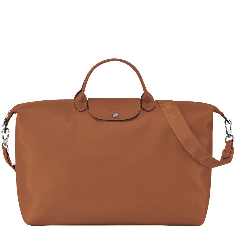 Men Longchamp Le Pliage Xtra L Travel Bag Brown | Thailand-578UFEBLG