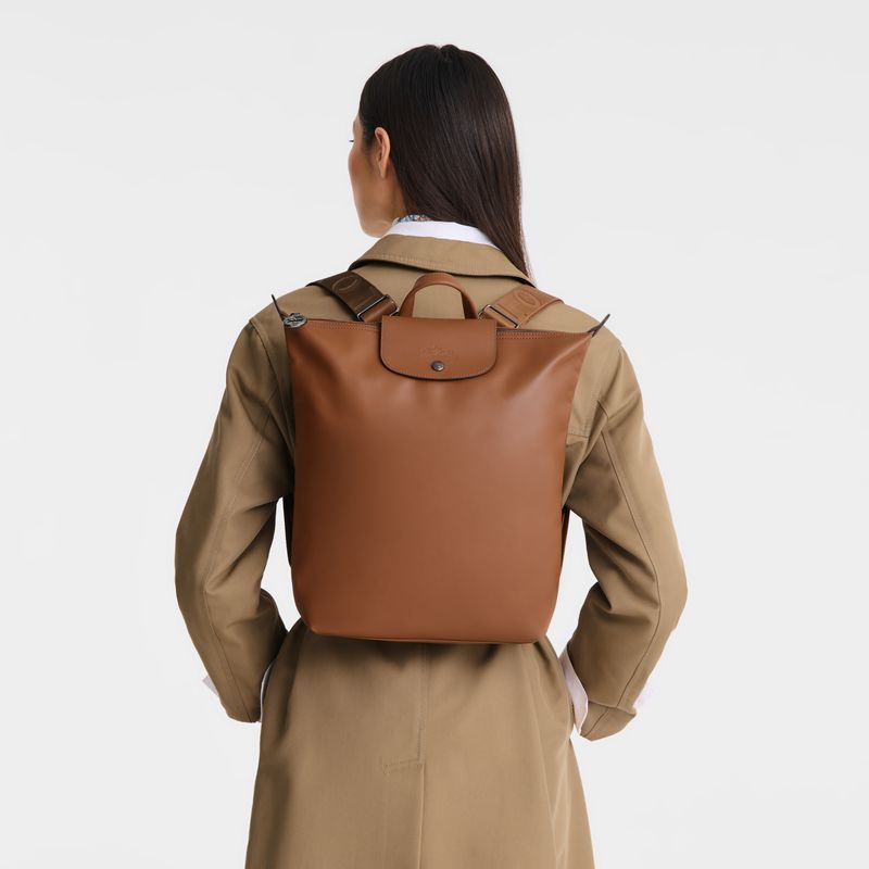 Men Longchamp Le Pliage Xtra M Backpack Brown | Thailand-245KHYLUF