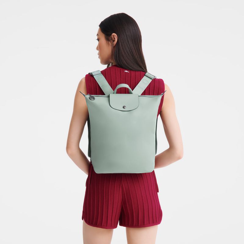 Men Longchamp Le Pliage Xtra M Backpack Blue Green | Thailand-014RUWDHY