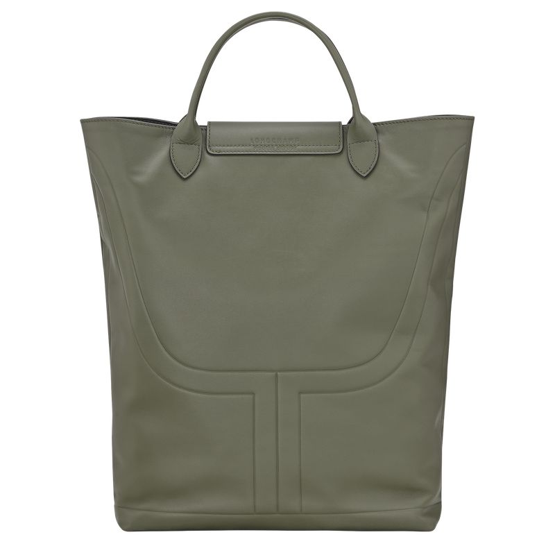 Men Longchamp Le Pliage Xtra M Boot Bag Khaki | Thailand-605HEZFML