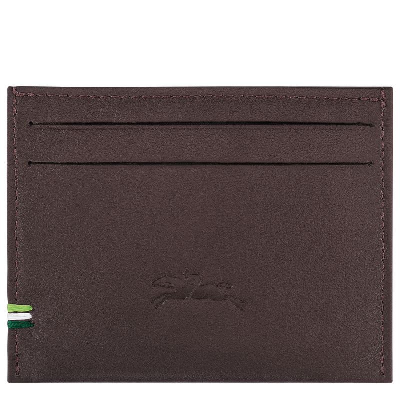 Men Longchamp Sur Seine Card Holder Beige | Thailand-021WKQDRE