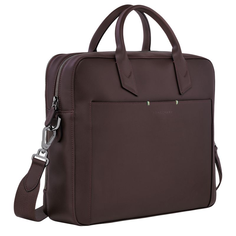 Men Longchamp Sur Seine M Briefcase Beige | Thailand-158UADSTC