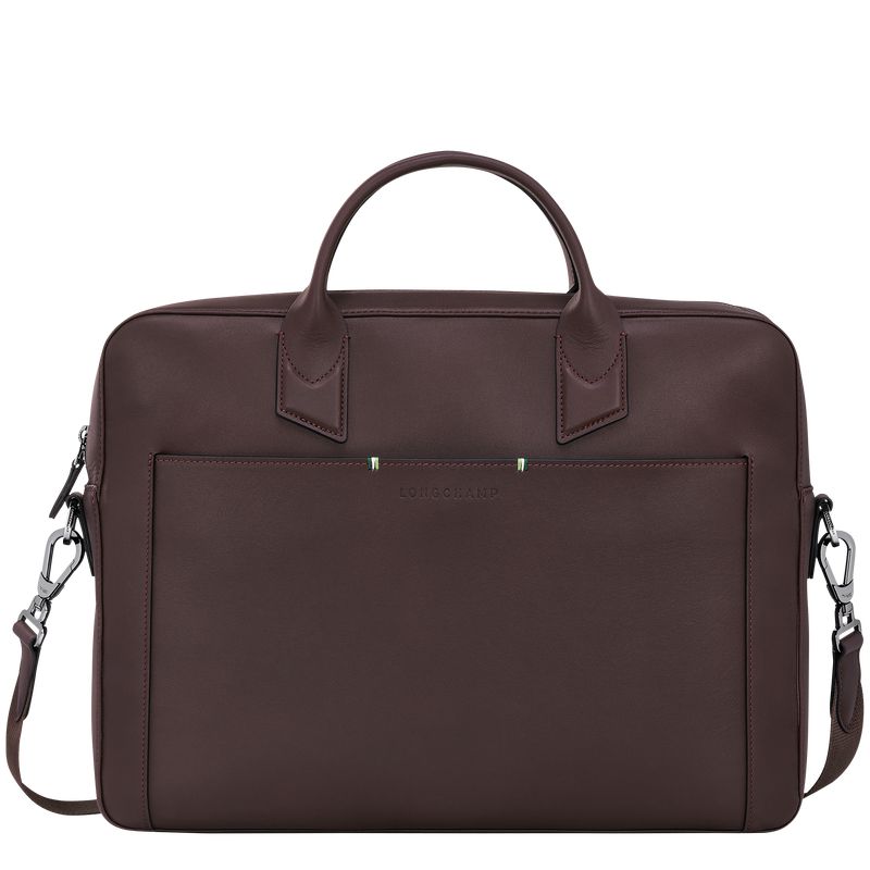 Men Longchamp Sur Seine M Briefcase Beige | Thailand-158UADSTC