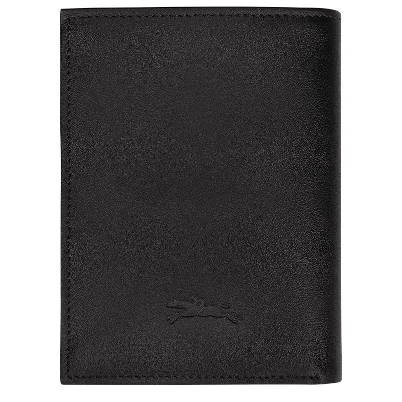 Men Longchamp Sur Seine Wallet Black | Thailand-928OQWRML