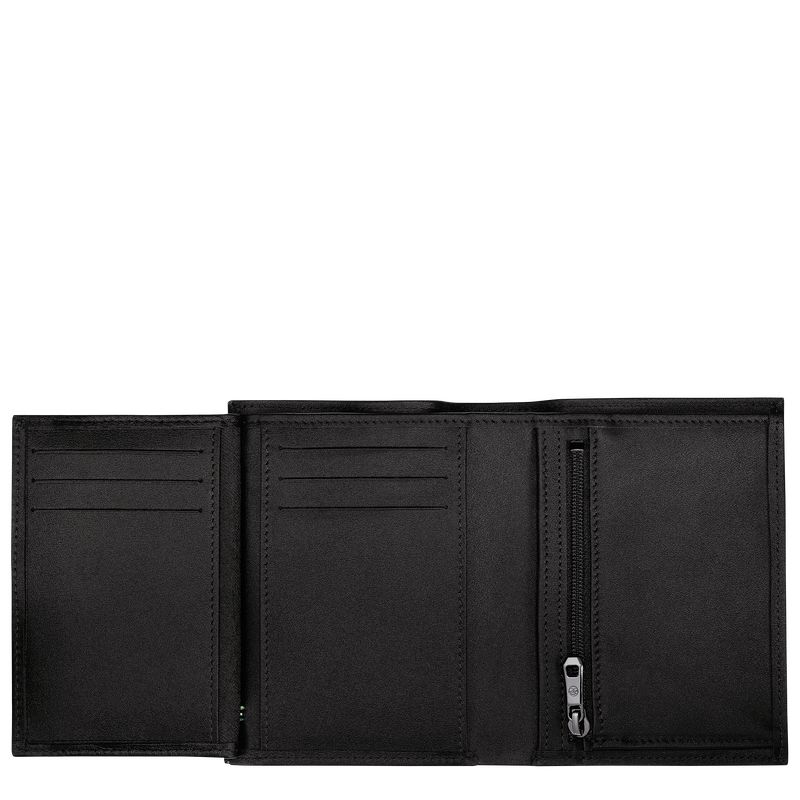 Men Longchamp Sur Seine Wallet Black | Thailand-928OQWRML