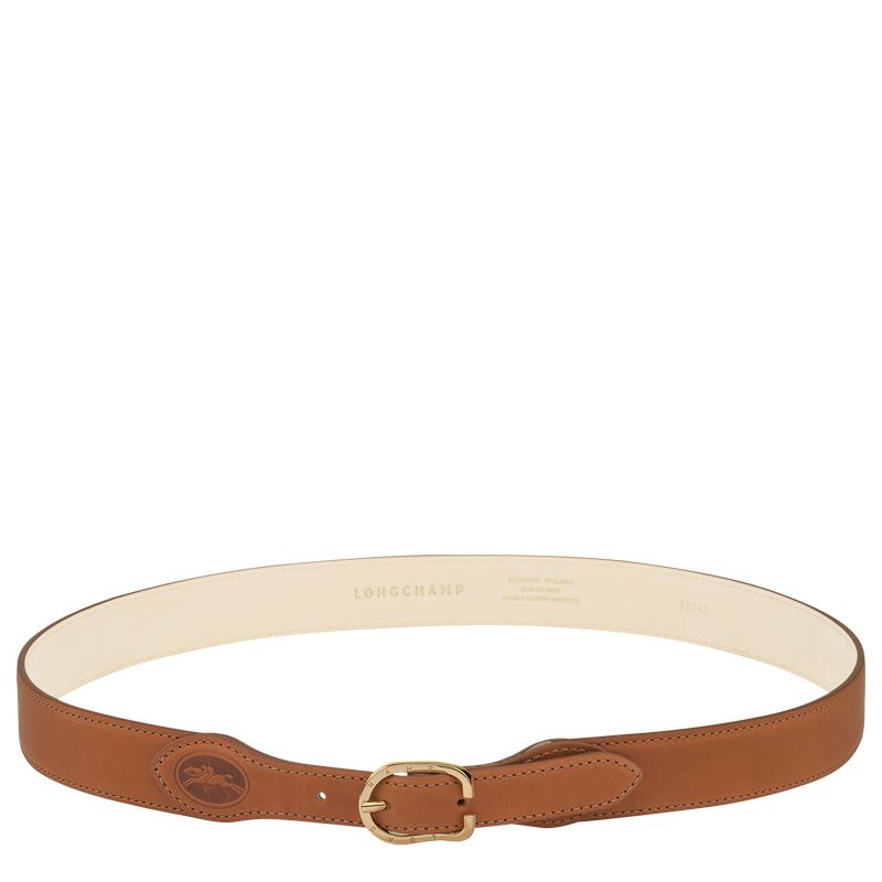 Women Longchamp 1980 Belt Brown | Thailand-857DJNPRE