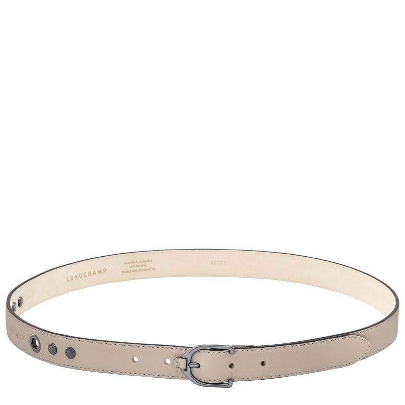 Women Longchamp 3D Belt Brown | Thailand-614PDIBFT