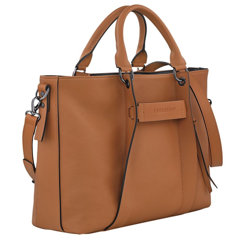 Women Longchamp 3D L Handbag Beige | Thailand-479LBUIHC