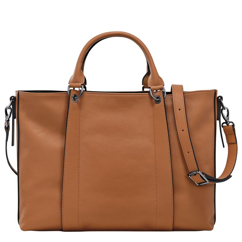 Women Longchamp 3D L Handbag Beige | Thailand-479LBUIHC