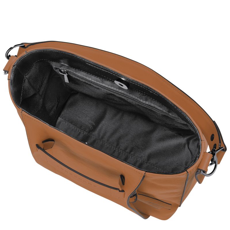 Women Longchamp 3D S Crossbody Bag Beige | Thailand-703AFNDYX