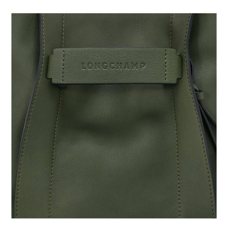 Women Longchamp 3D S Crossbody Bag Khaki | Thailand-940UDBLRX