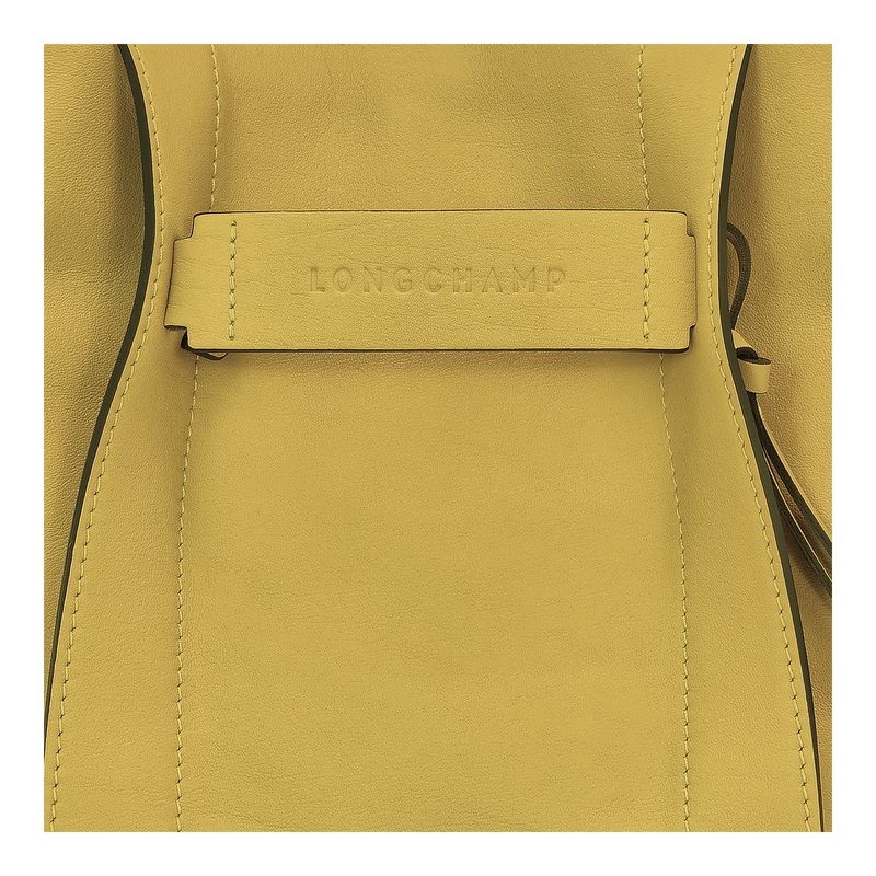 Women Longchamp 3D S Crossbody Bag Yellow | Thailand-673XZYLIS