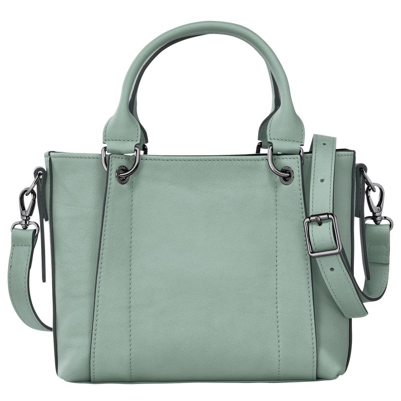 Women Longchamp 3D S Handbag Blue Green | Thailand-690GKCFTQ