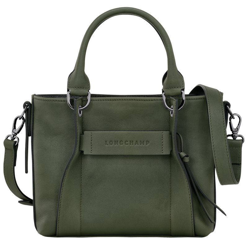 Women Longchamp 3D S Handbag Khaki | Thailand-670SWBRHL