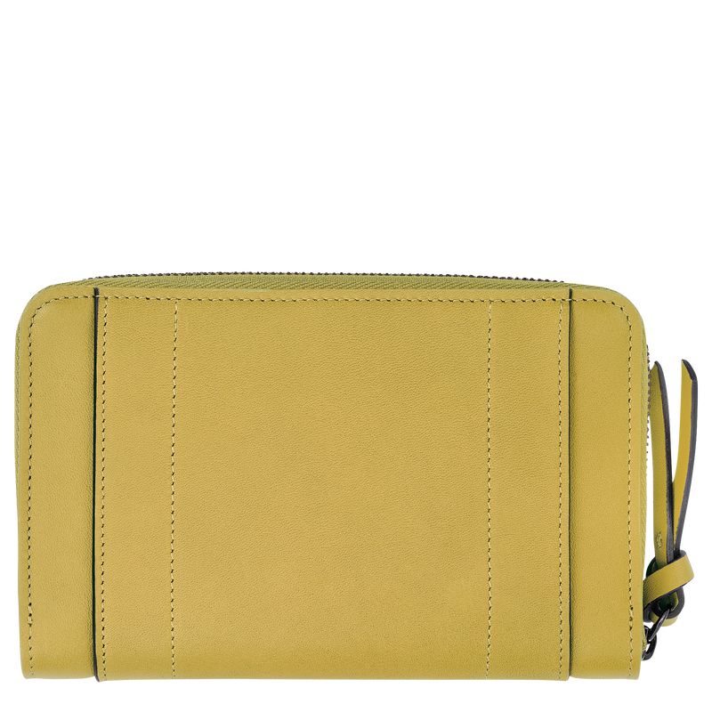 Women Longchamp 3D Wallet Yellow | Thailand-324AJCBGW