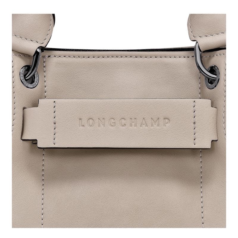 Women Longchamp 3D Xs Handbag Beige | Thailand-815BIFJMG