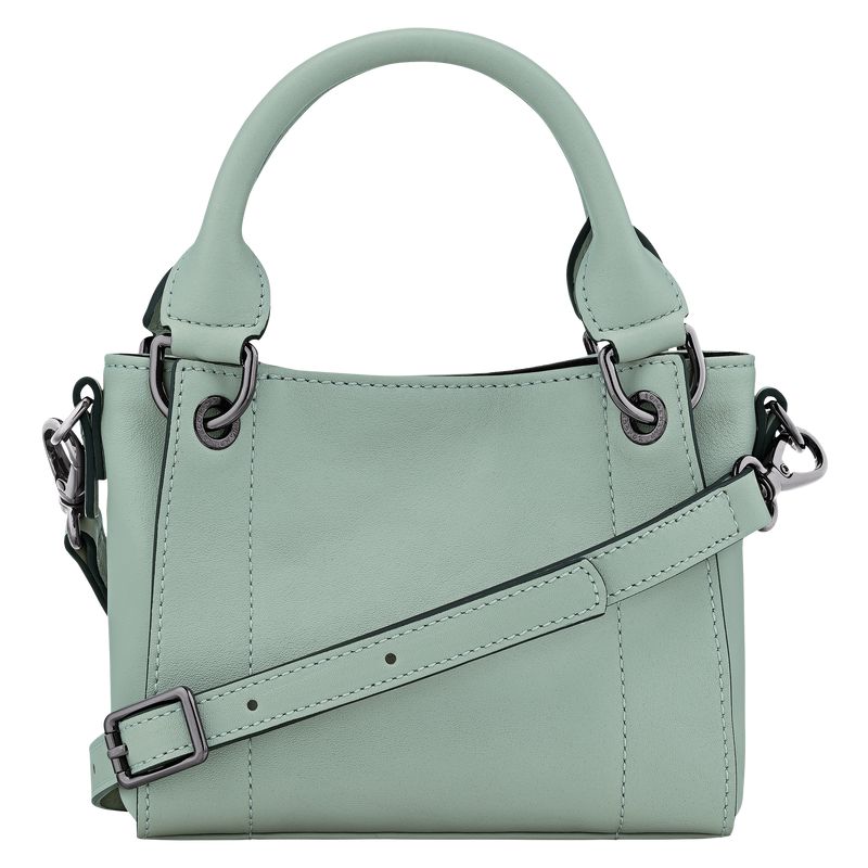 Women Longchamp 3D Xs Handbag Blue Green | Thailand-526PKNFOC