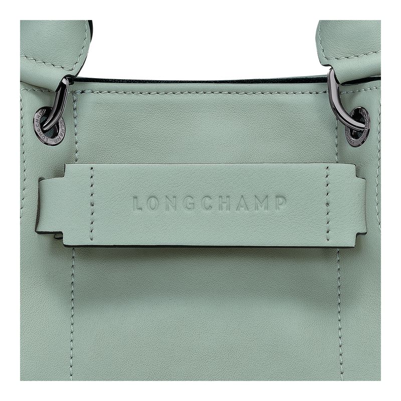 Women Longchamp 3D Xs Handbag Blue Green | Thailand-526PKNFOC