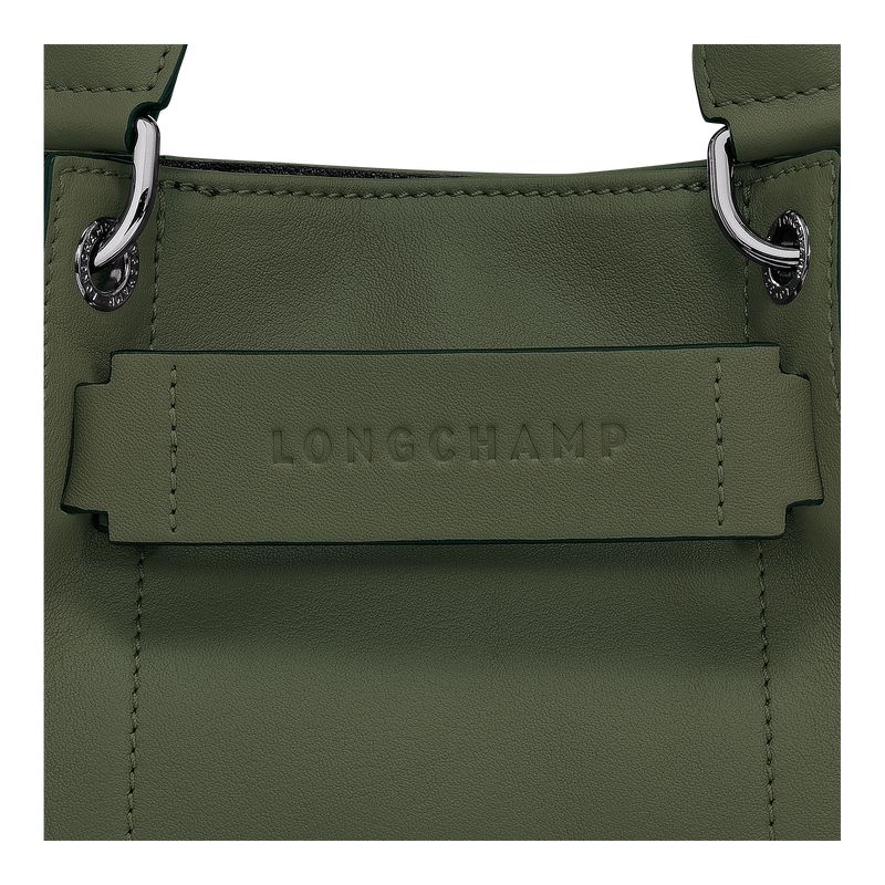 Women Longchamp 3D Xs Handbag Khaki | Thailand-205HWGTPV