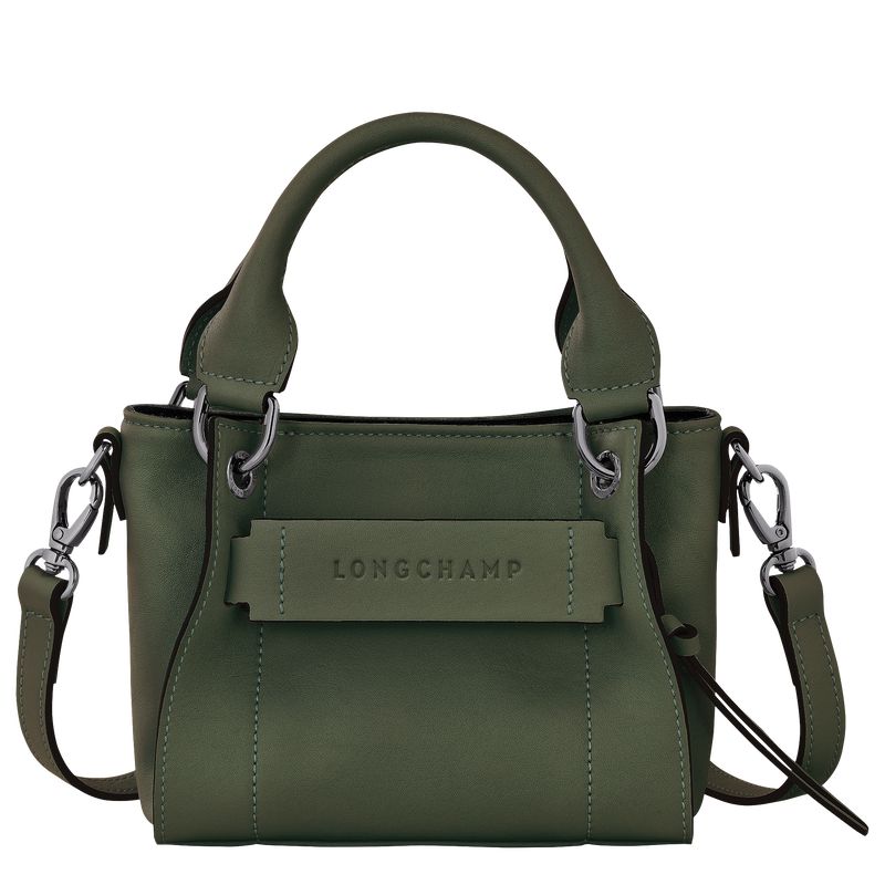 Women Longchamp 3D Xs Handbag Khaki | Thailand-205HWGTPV