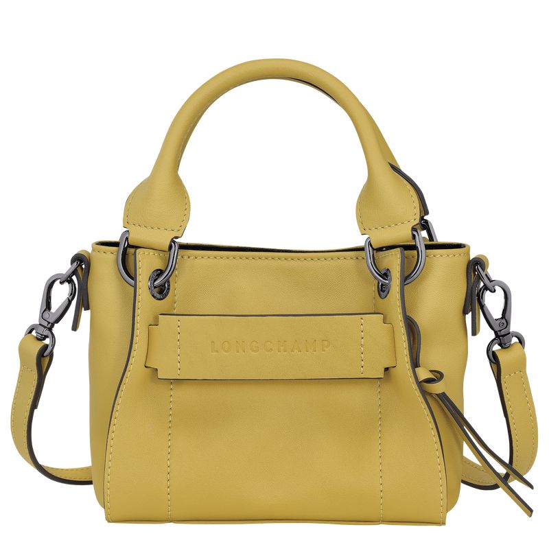 Women Longchamp 3D Xs Handbag Yellow | Thailand-183XPOMDT