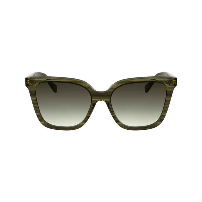 Women Longchamp Acetate Sunglasses Green | Thailand-271RIMHEO