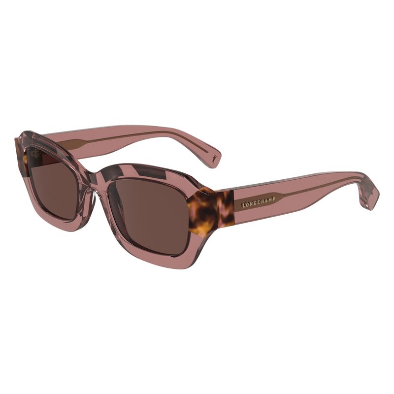 Women Longchamp Acetate Sunglasses Rose | Thailand-135CNYGHV