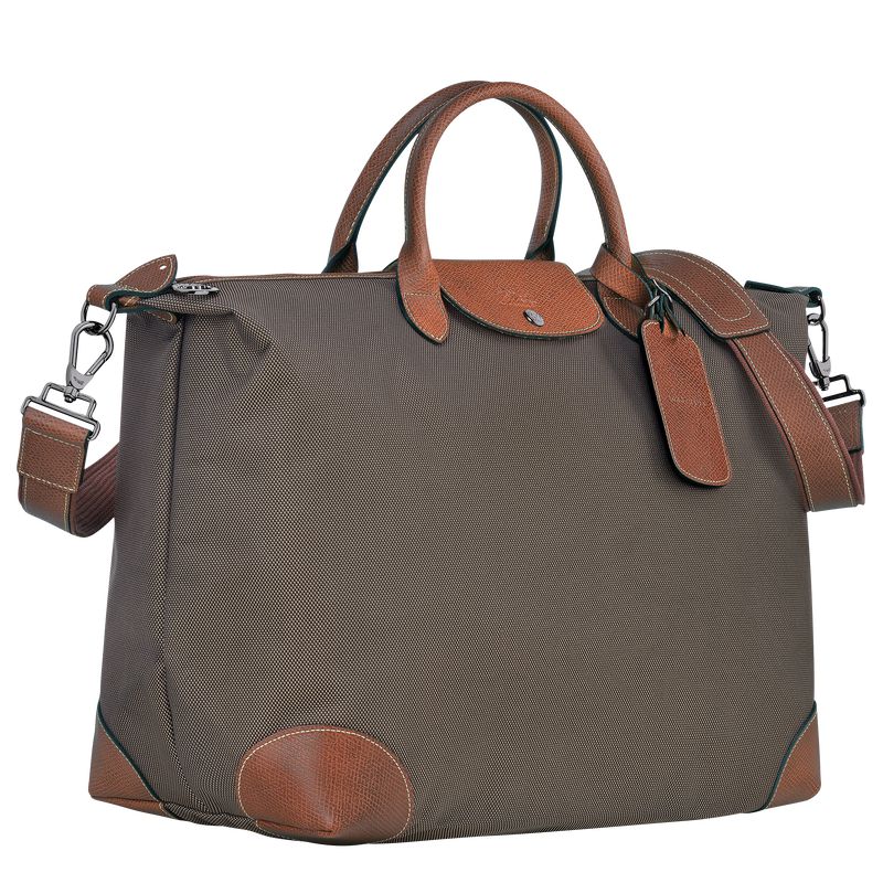 Women Longchamp Boxford L Travel Bag Brown | Thailand-018LZYWVS