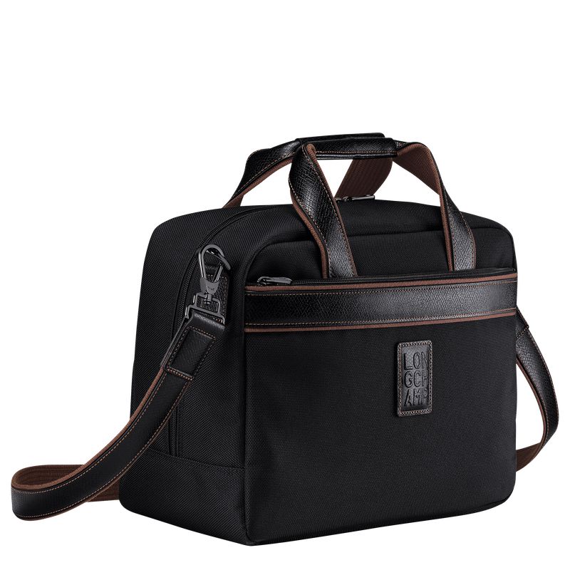 Women Longchamp Boxford S Travel Bag Black | Thailand-698SUZADR